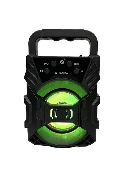 KTS-1057 Işıklı Ses Bombası Bluetooth Hoparlör - 3
