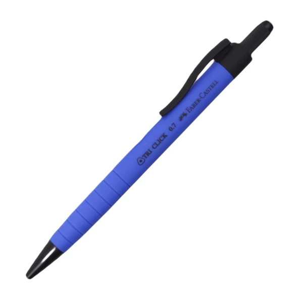 Faber-Castell Tri Click Kauçuk Kaplama Versatil Uçlu Kalem 0.7 4 Adet 17189 - 5