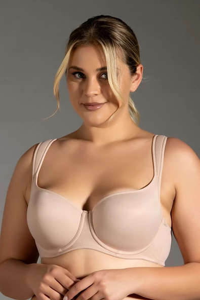 New Bra 8140 Büyük Beden Desteksiz Sütyen - 4
