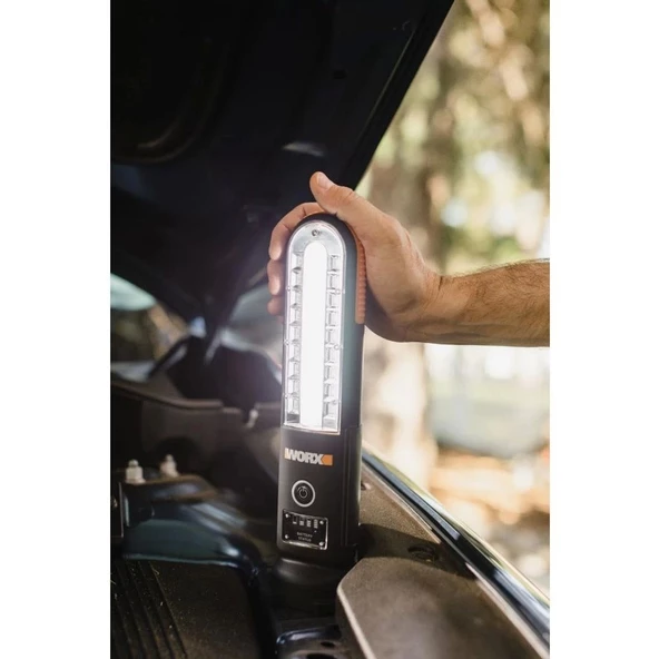 WORX WX852.1 12V 500Amp Lityum-Polymer Akü Takviye + Powerbank + Led Lamba - 8