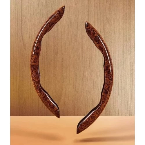 Ahşap Tasarımlı Direksiyon Simidi Koruma Kılıfı 2 li - 3