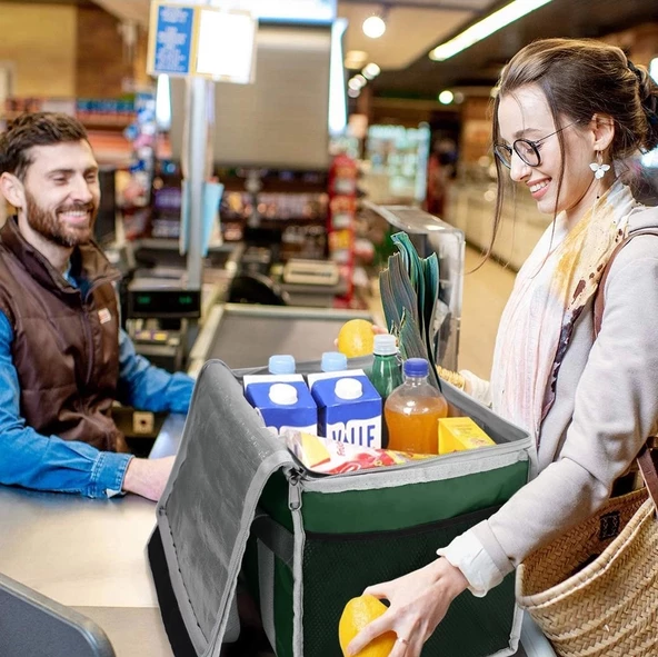 Coolist CL36G 36 Litre Katlanabilir Termos Bez Çanta / Buzluk - 10