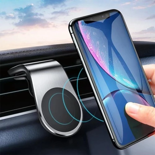 Araba Klimasına Takılan Mandallı Mıknatıslı Telefon Tutucu - 2