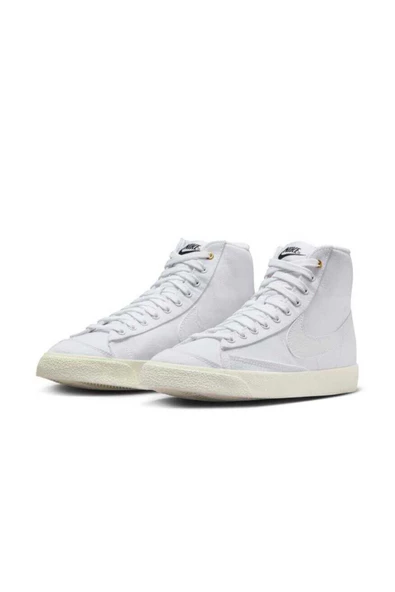 Blazer Mid '77 Canvas Kadın Sneaker Ayakkabı - Resim 3
