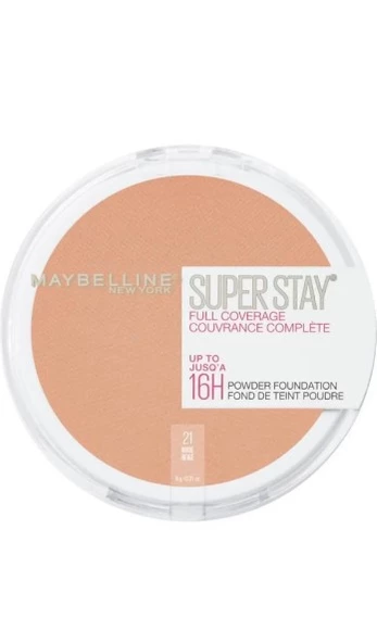 MAYBELLİNE NEWYORK PUDRA & FONDÖTEN SUPERSTAY 24H 21 NUDE