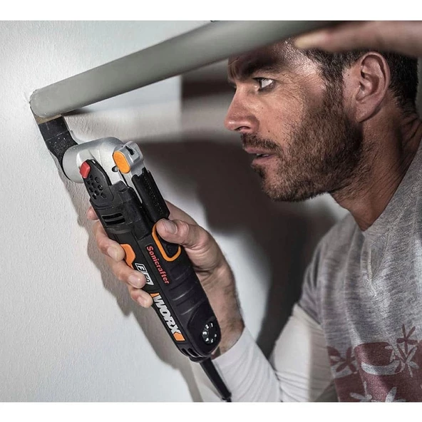 WORX WA4960 Çok Amaçlı Raspalama Makinası İçin 35x40mm Ahşap, PVC Universal Kesme ve Zımparalama Bıçağı - 2