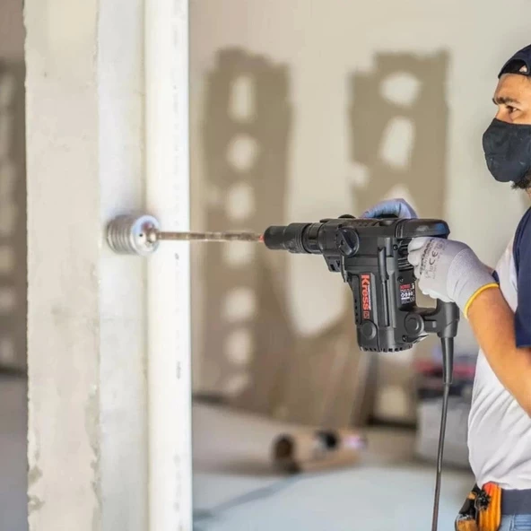 Kress KUX21 1050Watt 7.5 Joule 38MM Profesyonel SDS-Max Kırıcı/Delici - 8