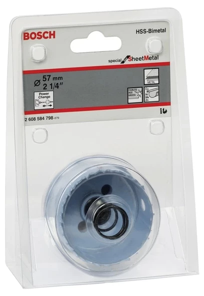 Bosch Special Serisi Metal Ve Inox Malzemeler için Delik Açma Testeresi 57 mm - 2