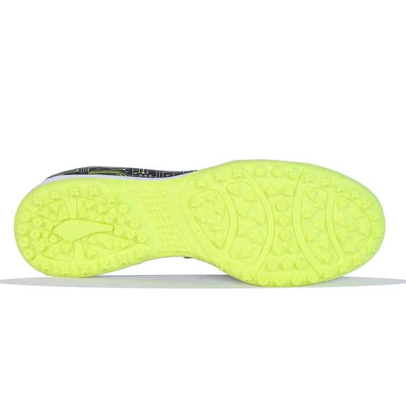 Mp 242-2108Mr Syh-Sarı Erkek Çoraplı Halısaha Çim Futbol Ayakkabı - Resim 3