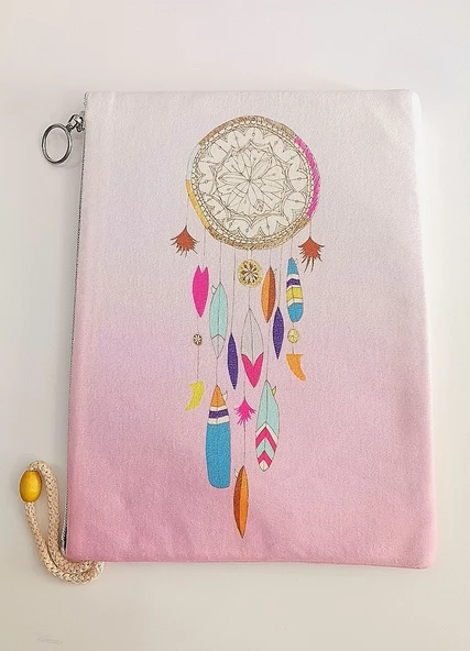 Monalisa Home Renkli EL Portföy Çanta ürün görseli 1