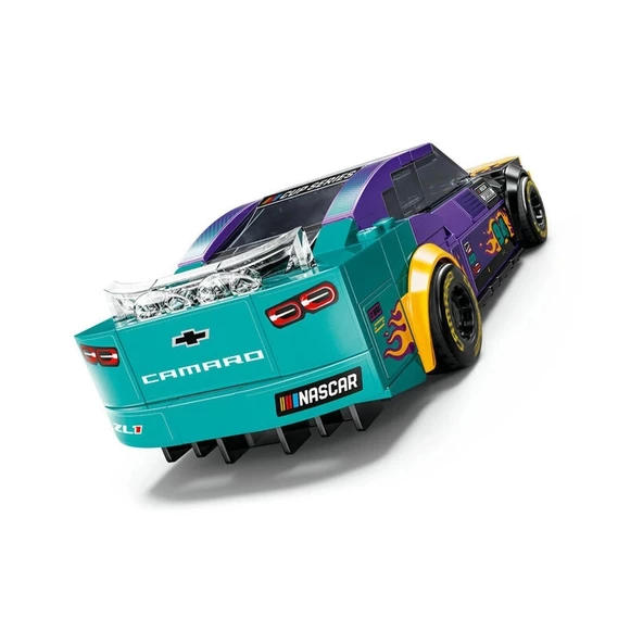 76935 Lego Speed Champions NASCAR Next Gen Chevrolet Camaro ZL1 328 parça +9 yaş - Resim 5