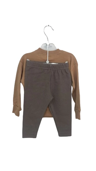 uğurböceğiçocuk Göz Tavşan Baskılı Kız Çocuk Takım 24613 - 9