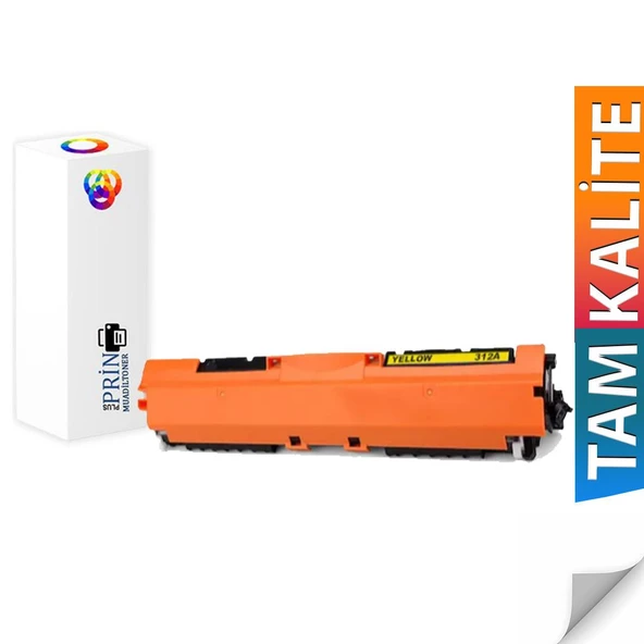 Hp CE918A Yazıcı Uyumlu Muadil Toner 126A 4 Renk - Resim 5