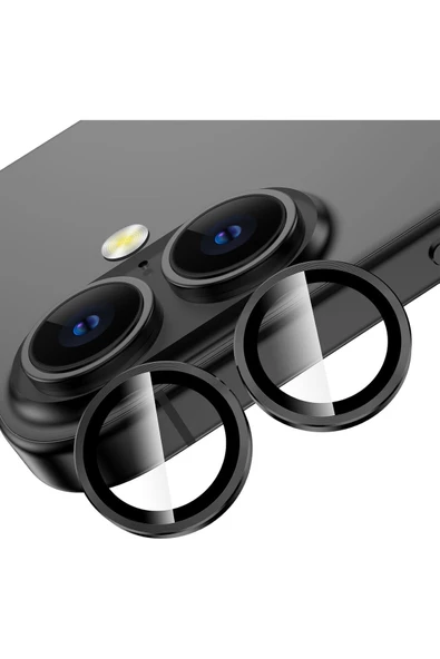 iPhone 16 / 16 Plus Safir Dayanıklı Görüntü Kalitesini Bozmayan Safir Lens Koruyucu - 6