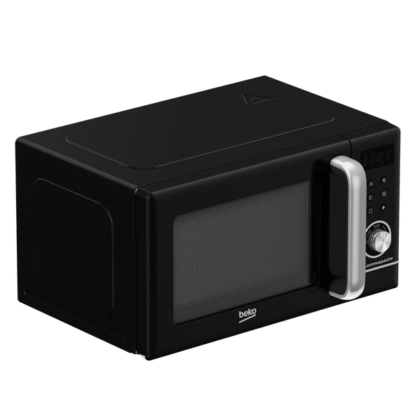 Beko BMD 220 S Retro 21 lt Siyah Mikrodalga Fırın - 4