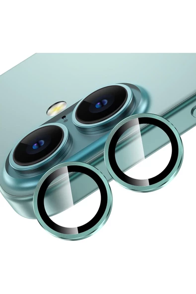 iPhone 16 / 16 Plus Safir Dayanıklı Görüntü Kalitesini Bozmayan Safir Lens Koruyucu - 5