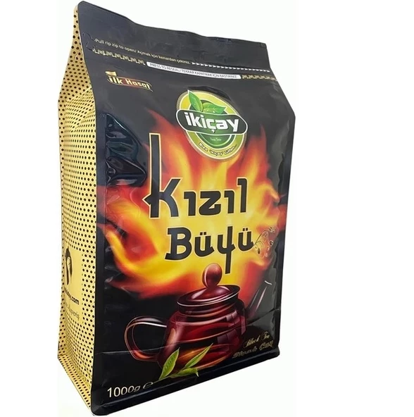 İkiçay Kızıl büyü1000 gr Kilitli Ambalaj