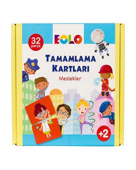 Eolo Tamamlama Kartları Meslekler 32 Parça