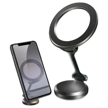 Telefonu Tutacağı Manyetik Araç Katlanır 360 Derece Dönen Telefon Standı - 2