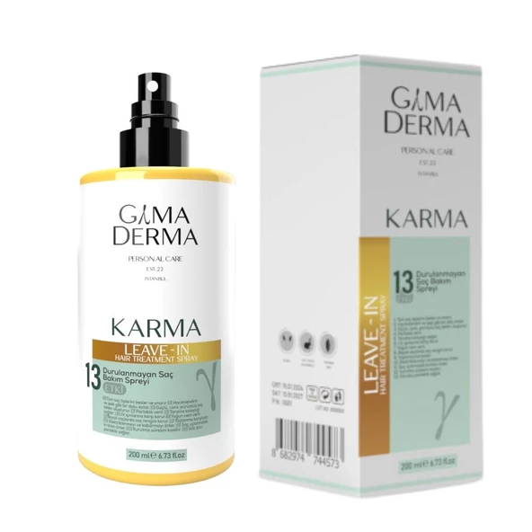 Üçlü Karma Vegan 13 Etkili Durulanmayan Saç Spreyi Seti - 3