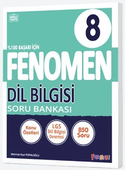 8. Sınıf Dil Bilgisi Fenomen Soru Bankası Fenomen Okul Yayınları