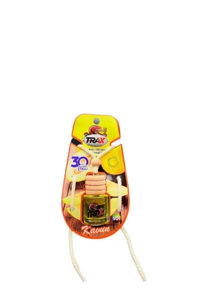 TRAX Kavun - Aynaya Asmalı İpli Aromalı Dekoratif Araç Parfümü