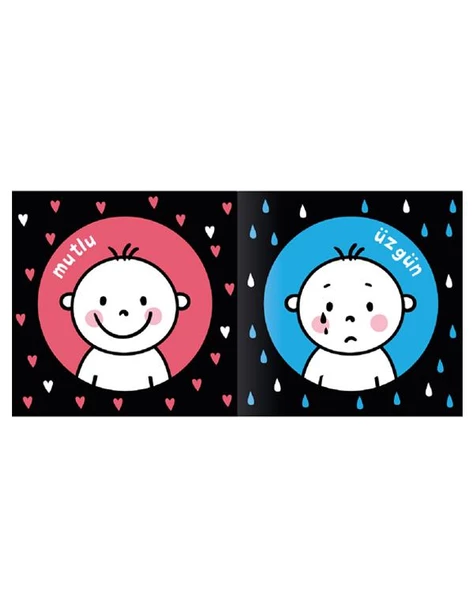 Eolo Bebeğim İçin İlk Kitaplar Yüzler - Resim 2