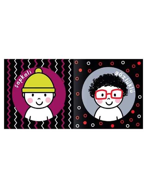 Eolo Bebeğim İçin İlk Kitaplar Yüzler - Resim 3