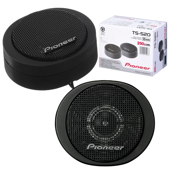 PIONEER TS-S20 3/4 20MM 200 WATT HARD DOME SUPER TWEETER TİZ HOPARLÖR (2Lİ TAKIM)