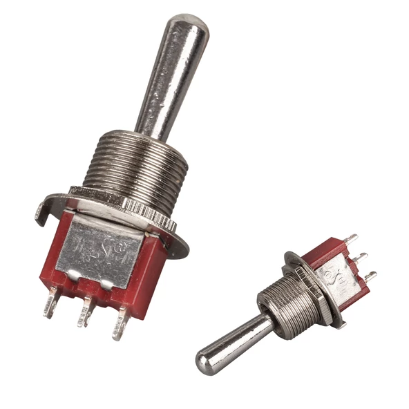IC-148F 3 PİN Ø12MM ON-OFF-ON TOGGLE SWİTCH (MTS-103L)