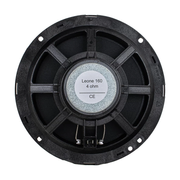LEONE 160 16 CM 25 WATT MAX 50 WATT PLASTİK ÇERÇEVELİ TWEETERSIZ OTO HOPARLÖR (MAGNET: 60X17MM)