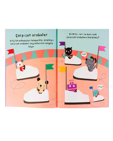 3-6 Yaş Arty Mouse Sulu Boya Etkinlikleri Eolo Yayınları - 2