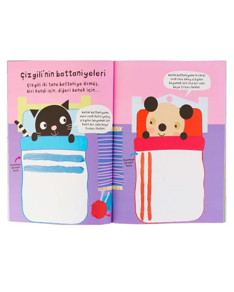 3-6 Yaş Arty Mouse Sulu Boya Etkinlikleri Eolo Yayınları - 3