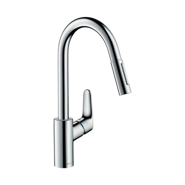 hansgrohe Focus Spiralli Eviye Bataryası E2 240 Pull-Out Tek Kol. EB. 31815000