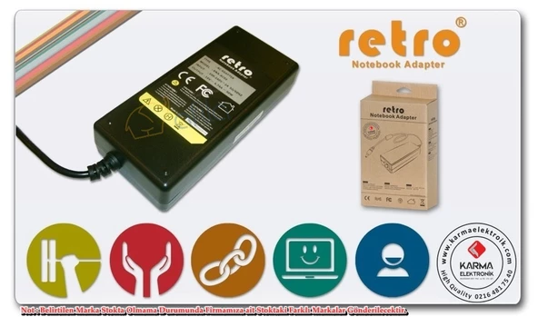Lenovo ideaPad 5 82FE00LATX Notebook Adaptörü, Şarj Aleti Cihazı (65W) - 2