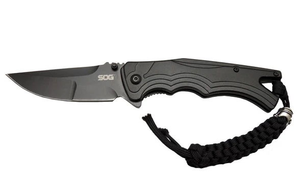 Sog Tighe Fifhter BRT 863BK Siyah Kamp Çakı 21cm - Yarı Otomatik, İpli