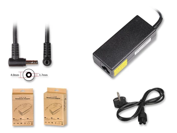Lenovo ideaPad 5 82FE00K5TX Notebook Adaptörü, Şarj Aleti Cihazı (65W) - 6