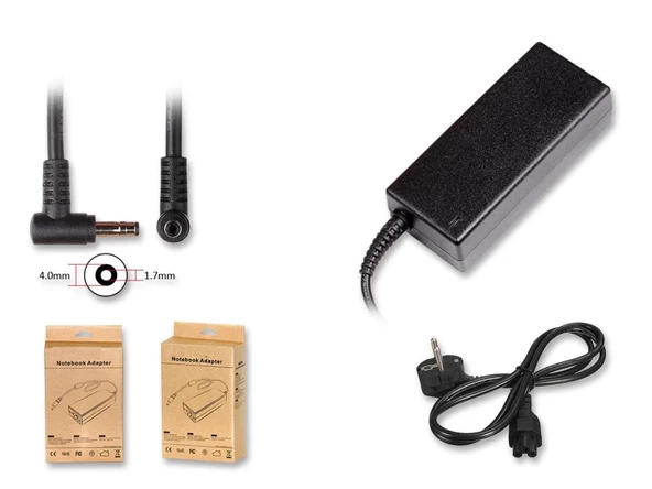 Lenovo ideaPad 5 82FE00LATX Notebook Adaptörü, Şarj Aleti Cihazı (65W) - 5