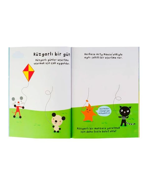 3-6 Yaş Arty Mouse Aynısını Çizme Etkinlikleri Eolo Yayınları - 2