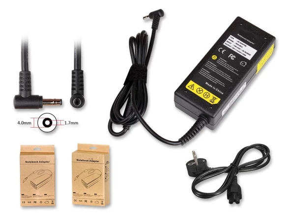 Lenovo ideaPad 5 82FE00K5TX Notebook Adaptörü, Şarj Aleti Cihazı (65W) - 4