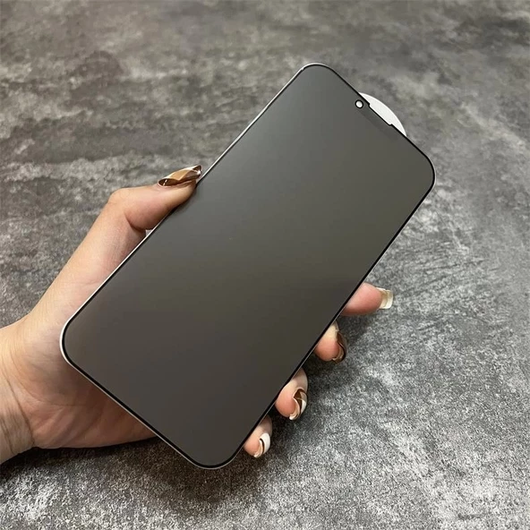 İphone 16 Pro Max Uyumlu Mat Hayalet Nano Ekran Koruyucu - Resim 3