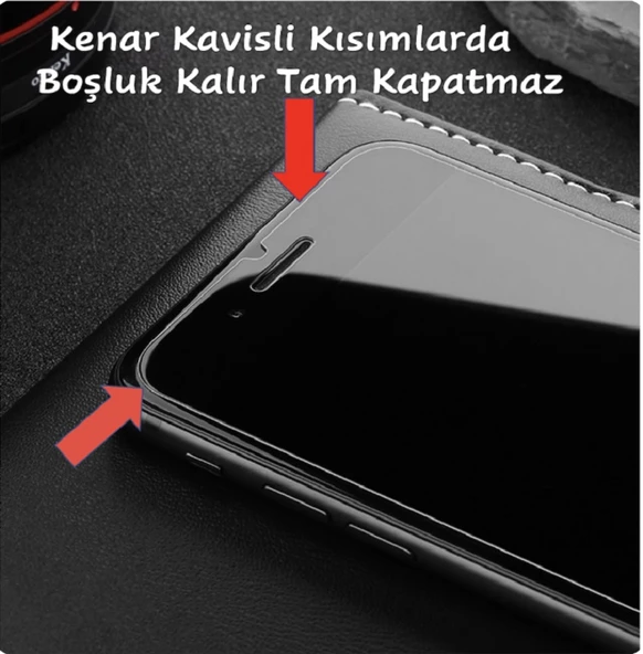 SAMSUNG A55 UYUMLU TEMPERLİ CAM EKRAN KORUYUCU - Resim 4