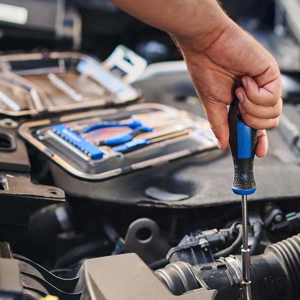 Michelin MC33320 13 Parça CR-V Kargaburnu + Maket Bıçağı Bits Tornavida Seti - 6