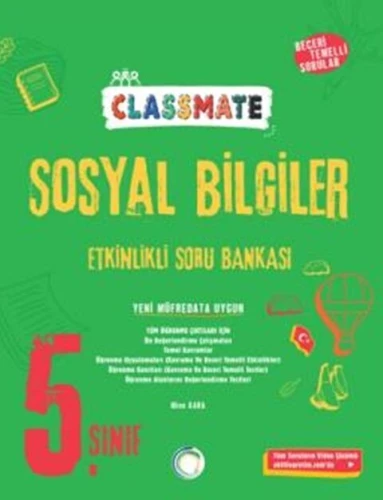 OKYANUS 5.SINIF CLASSMATE SOSYAL BİLGİLER ETKİNLİKLİ SORU BANKASI