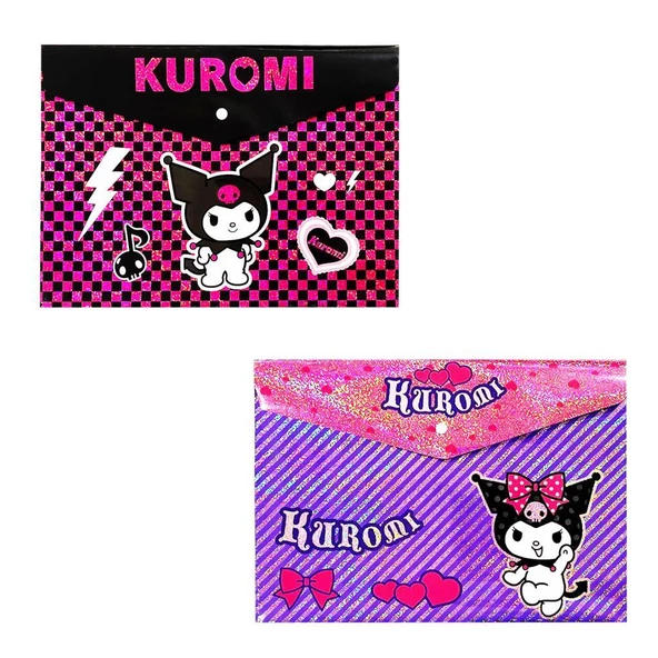 Kuromi Çıtçıtlı Dosya 590158 - 1 Adet