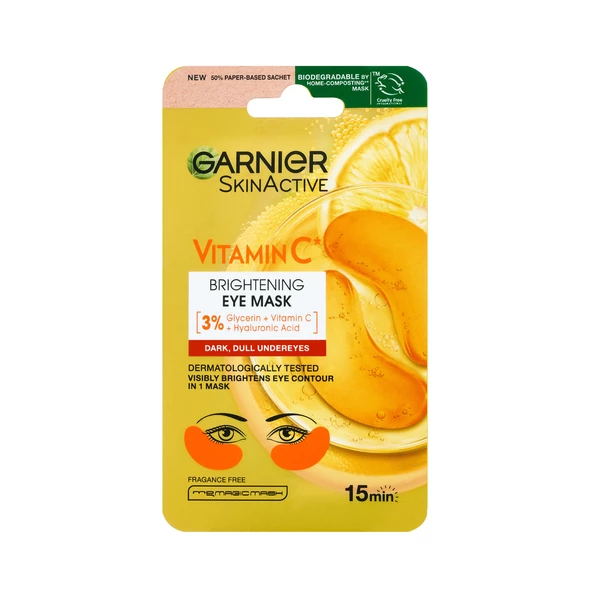 Garnier C Vitamini Parlak Aydınlatıcı Göz Maskesi - 2