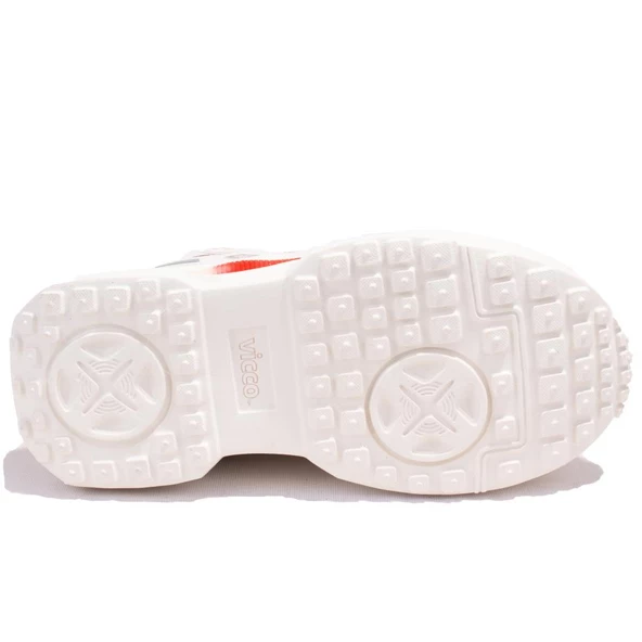 Vicco Code 346F24K329 Bej Ortopedik Günlük Erkek Çocuk Spor Ayakkabı - 4