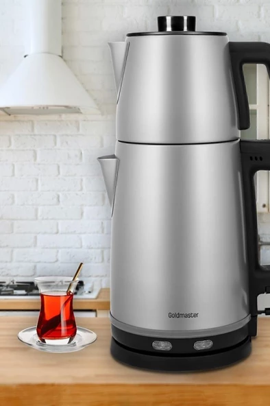 Goldmaster Sefam By-5314 2200 W Çelik Çay Makinesi Inox - 5