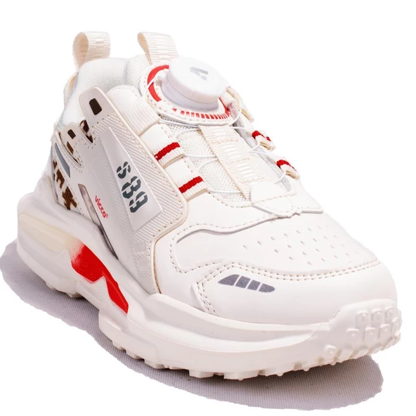 Vicco Code 346F24K329 Bej Ortopedik Günlük Erkek Çocuk Spor Ayakkabı