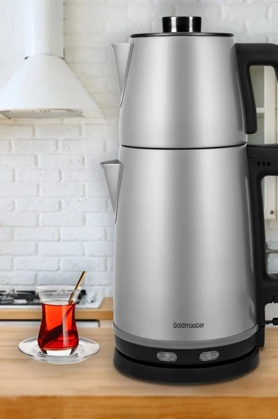 Goldmaster Sefam By-5314 2200 W Çelik Çay Makinesi Inox - 10